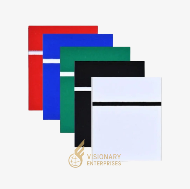 Lamicoid plateado brush sobre negro